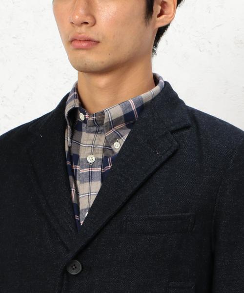 green label relaxing（グリーンレーベルリラクシング）の「WO/SER PADING チェスターコート◆（チェスターコート・メンズ・ネイビー・SMALL/LARGE/MEDIUM）」の6枚目の写真