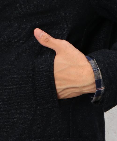 green label relaxing（グリーンレーベルリラクシング）の「WO/SER PADING チェスターコート◆（チェスターコート・メンズ・ネイビー・SMALL/LARGE/MEDIUM）」の9枚目の写真