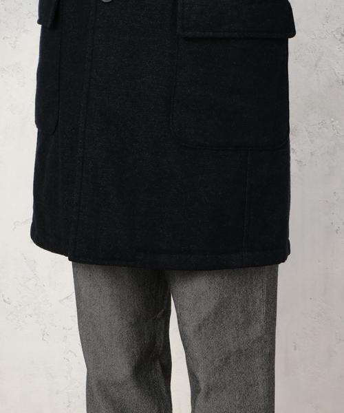 green label relaxing（グリーンレーベルリラクシング）の「WO/SER PADING チェスターコート◆（チェスターコート・メンズ・ネイビー・SMALL/LARGE/MEDIUM）」の10枚目の写真