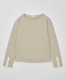 スリーブボタンニット