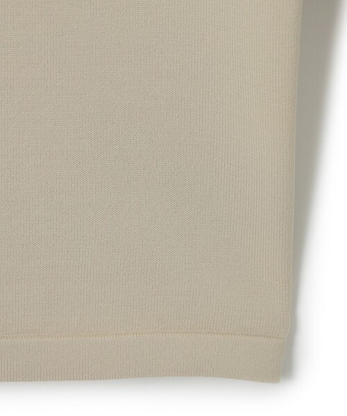 MACKINTOSH PHILOSOPHY(マッキントッシュ フィロソフィー)の「スリーブボタンニット(Tシャツ/カットソー・レディース・オフホワイト/ベージュ/ダークネイビー・38/36)」の7枚目の写真