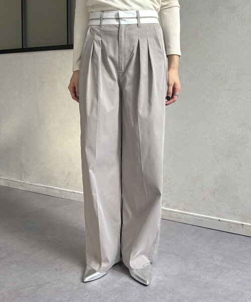 Thevon（ゼボン）の「マーベルトチノスラックス（その他パンツ・レディース・ブラック/ベージュ/グレー・S/M）」の20枚目の写真