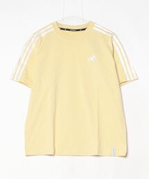 アディダス adidas エッセンシャルズ プラス スリーストライプス 半袖Tシャツ