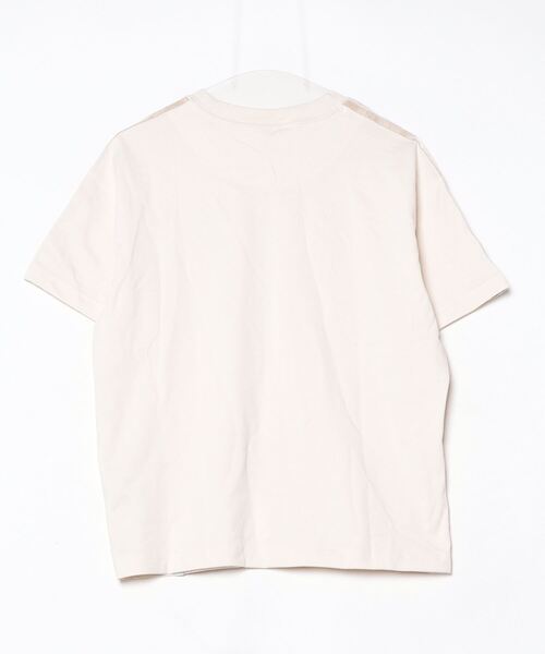 adidas(アディダス)の「アディダス adidas エッセンシャルズ プラス スリーストライプス 半袖Tシャツ(Tシャツ/カットソー・レディース・ペールイエロー/ライラック/ライトベージュ・M/L/XL/S)」の16枚目の写真