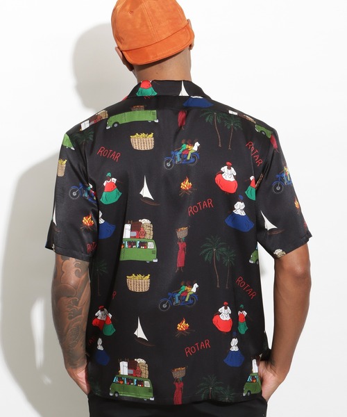 ROTAR(ローター)の「Latin America Textile Aloha Shirt(シャツ/ブラウス・メンズ・ブラック/ライトブルー/マスタード・MEDIUM/LARGE/X-LARGE)」の16枚目の写真