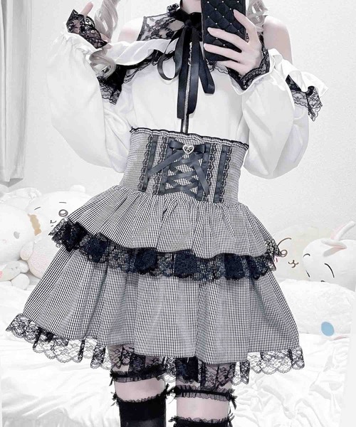 セール】肩開きフリルスライダーブラウス（シャツ/ブラウス）｜MA*RS