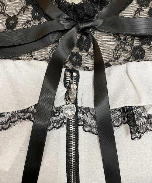 セール】肩開きフリルスライダーブラウス（シャツ/ブラウス）｜MA*RS