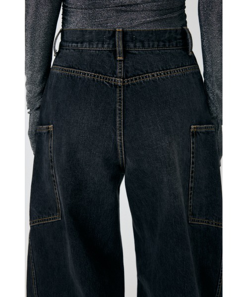 NARROWED HEM COCOON STRAIGHT（デニムパンツ）｜MOUSSY（マウジー）の