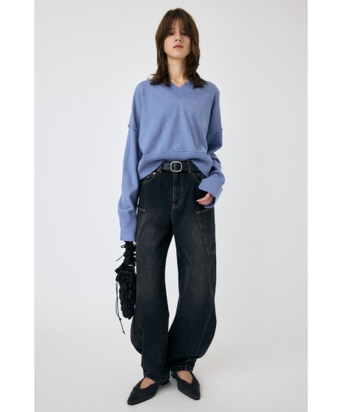美品■マウジー コクーン ストレートNARROWED HEM 0サイズ S相当 MOUSSY | NARROWED HEM コクーンストレート (ワイド ) |SHEL'TTER WEBSTORE