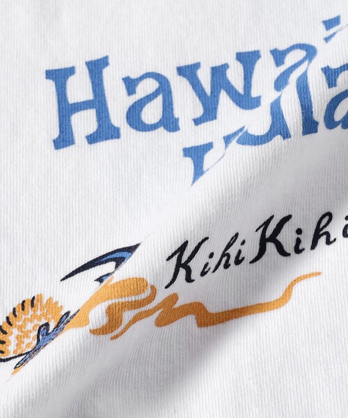 SUN SURF(サンサーフ)の「SUN SURF / HAWAIIAN HULA Tシャツ(Tシャツ/カットソー・レディース・ホワイト/イエロー・SMALL)」の5枚目の写真