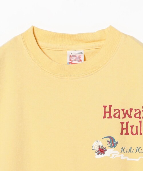 SUN SURF(サンサーフ)の「SUN SURF / HAWAIIAN HULA Tシャツ(Tシャツ/カットソー・レディース・ホワイト/イエロー・SMALL)」の7枚目の写真