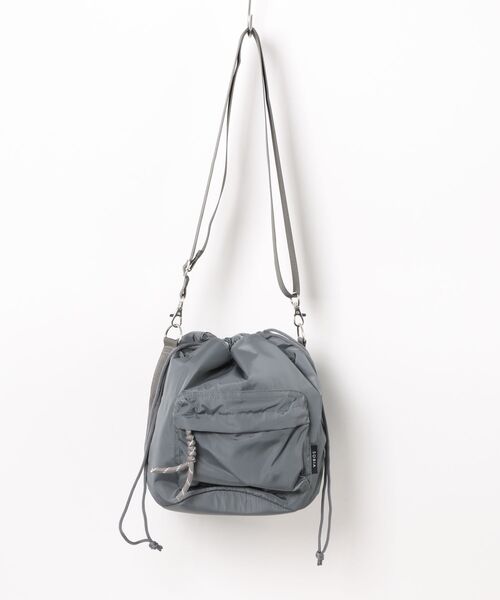 MAGASIN DE MODE Onjna（マガジンデモードオンジェナ ）の「【MAGASIN DE MODE Onjna】コード編み巾着ショルダーバッグ SNBD ※（ショルダーバッグ・レディース・ブラック/ベージュ/アイボリー/カーキ/ストーン・FREE）」の12枚目の写真