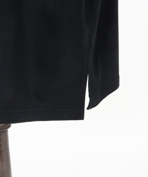 ADAM PATEK(アダムパテック)の「【ADAMPATEK/アダムパテック】widebox short sleeve T/ワイドボックス無地T(Tシャツ/カットソー・メンズ・ブラック/ホワイト・1/2)」の8枚目の写真