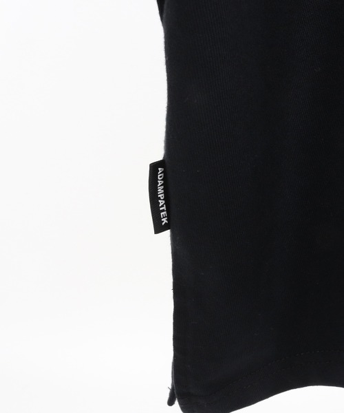 ADAM PATEK(アダムパテック)の「【ADAMPATEK/アダムパテック】widebox short sleeve T/ワイドボックス無地T(Tシャツ/カットソー・メンズ・ブラック/ホワイト・1/2)」の9枚目の写真