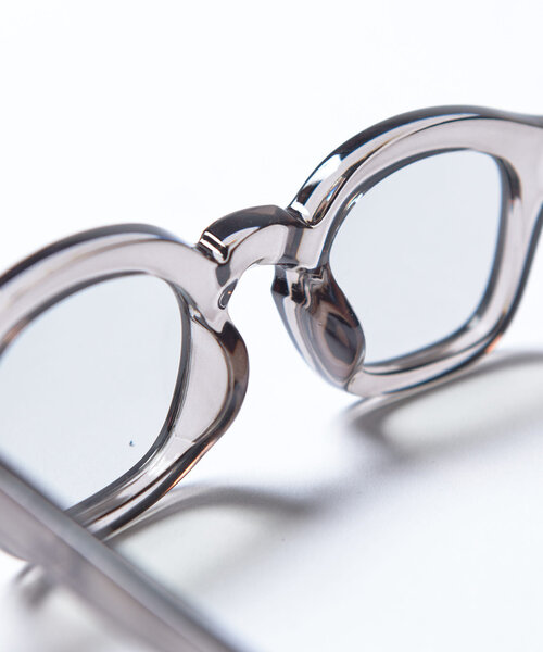 Lui's(ルイス)の「太セルフレームスモークメガネ(サングラス・メンズ・グレー/ブラック・FREE)」の10枚目の写真