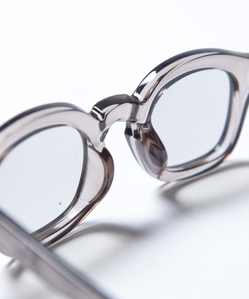 Lui's(ルイス)の「太セルフレームスモークメガネ(サングラス・メンズ・グレー/ブラック・FREE)」の6枚目の写真