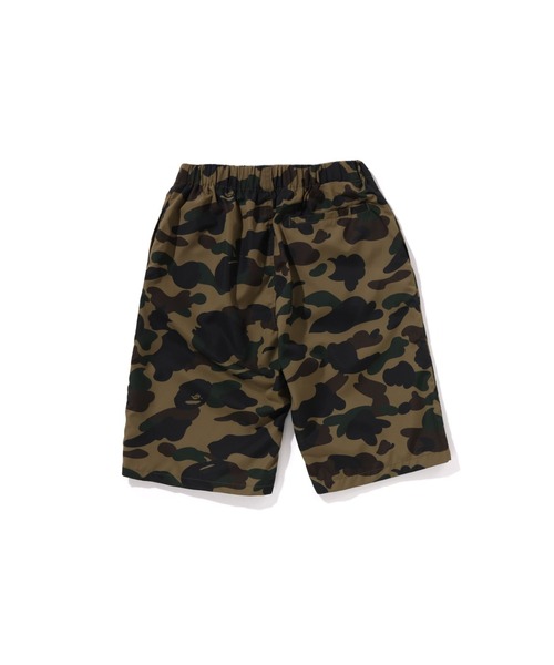 【A BATHING APE】1ST CAMO サイドシャーク ビーチショーツ A Bathing Ape Men 1st Camo Side Shark Beach Shorts yellow
