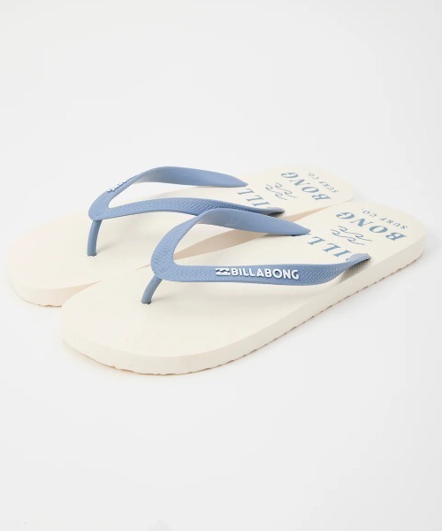 BILLABONG(ビラボン)の「BILLABONG メンズ ONE TIME THONGS ビーチサンダル 【2025年春夏モデル】/ビラボンロゴビーチサンダル(サンダル・メンズ・ブラック系その他/ホワイト・28cm/27cm/26cm)」の3枚目の写真