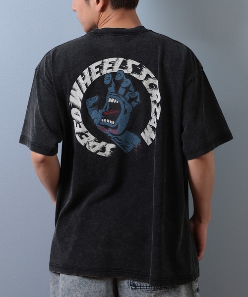 SANTA CRUZ（サンタクルーズ）の「【ムラサキスポーツ限定】SANTACRUZ/サンタクルーズ 半袖Tシャツ フロントプリント 502253411（Tシャツ/カットソー・メンズ・ブラック系その他6/ブラック系その他4/ブラック系その他5/ブラック系その他/ブラック系その他3/ブラック系その他2・M/L/XL）」の5枚目の写真