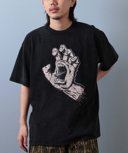 SANTA CRUZ（サンタクルーズ）の「【ムラサキスポーツ限定】SANTACRUZ/サンタクルーズ 半袖Tシャツ フロントプリント 502253411（Tシャツ/カットソー・メンズ・ブラック系その他6/ブラック系その他4/ブラック系その他5/ブラック系その他/ブラック系その他3/ブラック系その他2・M/L/XL）」の6枚目の写真