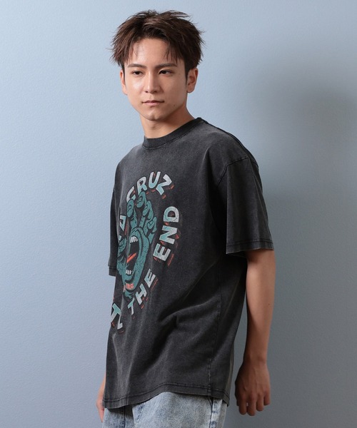 SANTA CRUZ（サンタクルーズ）の「【ムラサキスポーツ限定】SANTACRUZ/サンタクルーズ 半袖Tシャツ フロントプリント 502253411（Tシャツ/カットソー・メンズ・ブラック系その他6/ブラック系その他4/ブラック系その他5/ブラック系その他/ブラック系その他3/ブラック系その他2・M/L/XL）」の22枚目の写真