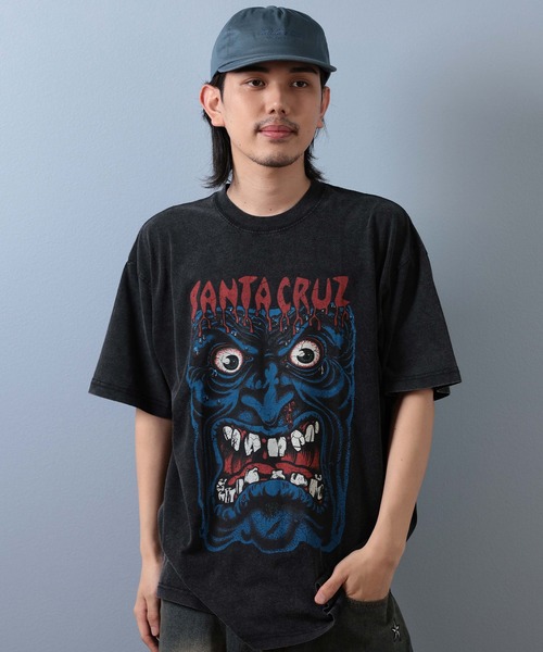 SANTA CRUZ（サンタクルーズ）の「【ムラサキスポーツ限定】SANTACRUZ/サンタクルーズ 半袖Tシャツ フロントプリント 502253411（Tシャツ/カットソー・メンズ・ブラック系その他6/ブラック系その他4/ブラック系その他5/ブラック系その他/ブラック系その他3/ブラック系その他2・M/L/XL）」の15枚目の写真