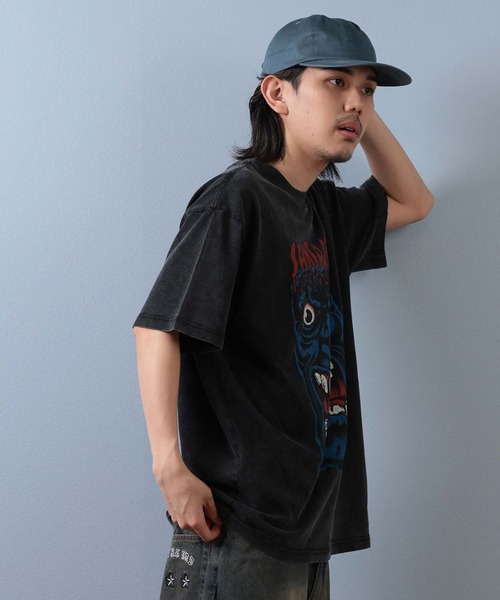 SANTA CRUZ（サンタクルーズ）の「【ムラサキスポーツ限定】SANTACRUZ/サンタクルーズ 半袖Tシャツ フロントプリント 502253411（Tシャツ/カットソー・メンズ・ブラック系その他6/ブラック系その他4/ブラック系その他5/ブラック系その他/ブラック系その他3/ブラック系その他2・M/L/XL）」の17枚目の写真