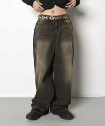 FOLLOWIN | 加工デニムパンツ(デニムパンツ)