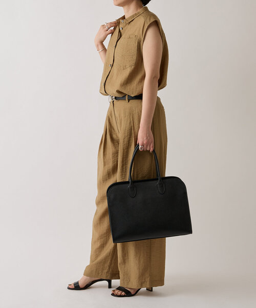 LIVETART（リヴェタート）の「《LIVETART》レザーサイドベルトバッグ（トートバッグ・レディース・ブラック・FREE）」の4枚目の写真