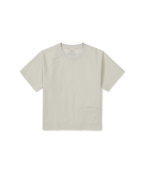 Snow Peak(スノーピーク)の「Root Women's Pocket Short Sleeve T(Tシャツ/カットソー・レディース・ブラック/ベージュ/ネイビー/オフホワイト・S/M/L)」の22枚目の写真