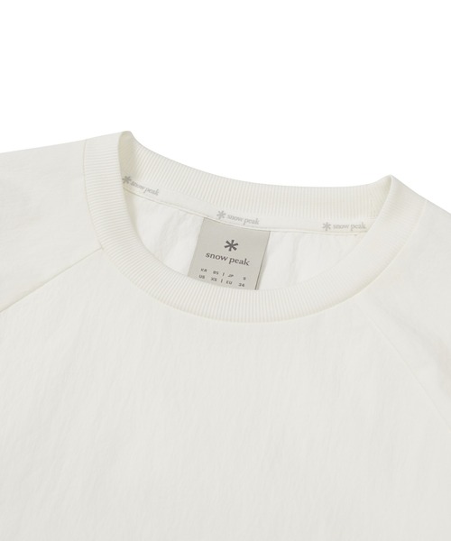 snow peak Root Woven パッチ Tシャツ 2colors Root Women's Pocket Short Sleeve T（Tシャツ/カットソー