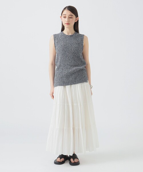 B:MING by BEAMS(ビーミングバイビームス)の「インド ティアード スカート(S~M)(スカート・レディース・オフホワイト/ピンク/ブラック系その他・SMALL/MEDIUM)」の19枚目の写真