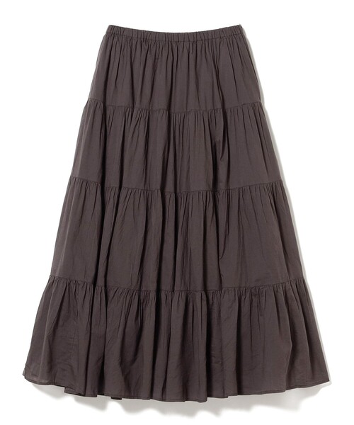 B:MING by BEAMS(ビーミングバイビームス)の「インド ティアード スカート(S~M)(スカート・レディース・オフホワイト/ピンク/ブラック系その他・SMALL/MEDIUM)」の8枚目の写真