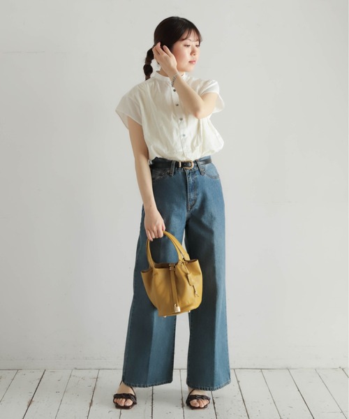 にがつ様②　オーダー 予約】シフォン刺繍レイヤード ドレスシャツ | NOMBRE IMPAIR