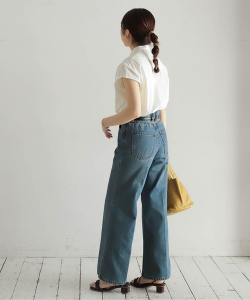 予約】シフォン刺繍レイヤード ドレスシャツ | NOMBRE IMPAIR