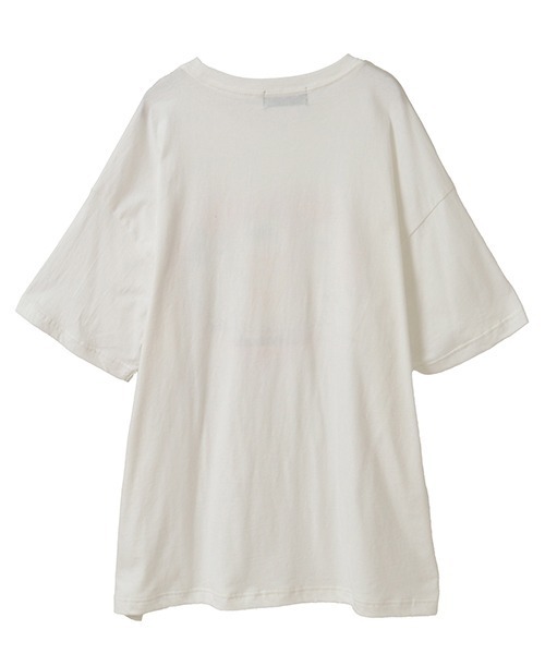 Candy Stripper(キャンディストリッパー)の「MY SWEETIES BIG Tシャツ(Tシャツ/カットソー・レディース・ブラック/オフホワイト/ピンク/ブルー・FREE)」の5枚目の写真