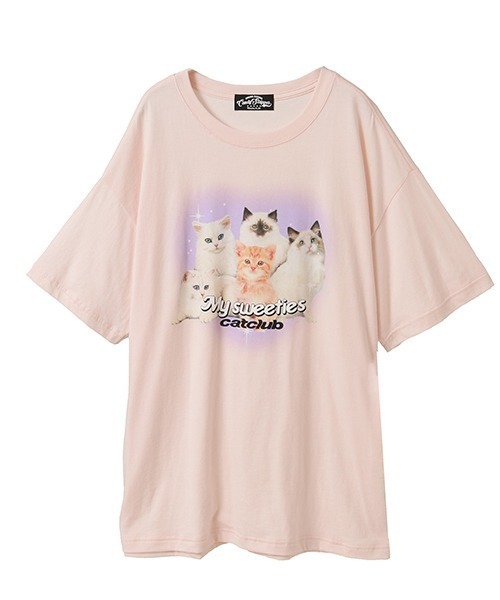 Candy Stripper(キャンディストリッパー)の「MY SWEETIES BIG Tシャツ(Tシャツ/カットソー・レディース・ブラック/オフホワイト/ピンク/ブルー・FREE)」の18枚目の写真