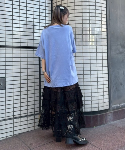 Candy Stripper(キャンディストリッパー)の「MY SWEETIES BIG Tシャツ(Tシャツ/カットソー・レディース・ブラック/オフホワイト/ピンク/ブルー・FREE)」の21枚目の写真