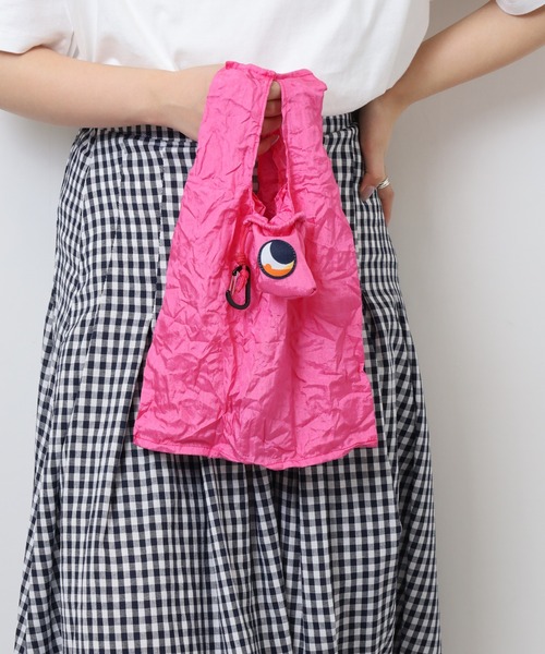 FUNALIVE(ファンアライブ)の「チケットトゥザムーン エココンビニバッグ(エコバッグ/サブバッグ・メンズ・ターコイズブルー/ブラック/ピンク/ダークグリーン/カーキ・ONE SIZE)」の13枚目の写真