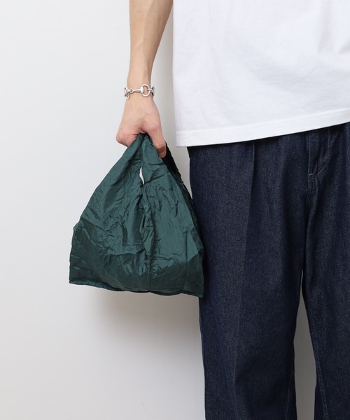 FUNALIVE(ファンアライブ)の「チケットトゥザムーン エココンビニバッグ(エコバッグ/サブバッグ・メンズ・ターコイズブルー/ブラック/ピンク/ダークグリーン/カーキ・ONE SIZE)」の16枚目の写真