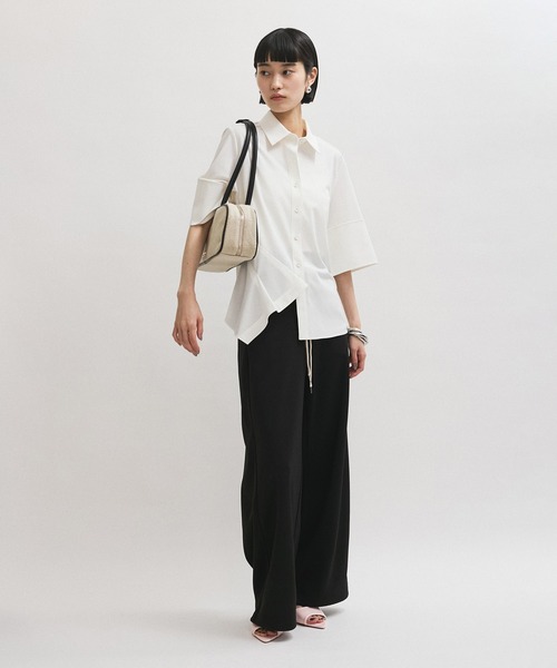 ADAM ET ROPE'（アダムエロペ）の「ロングハンドルロゴボストンバッグ（ボストンバッグ・レディース・ブラック/ホワイト系その他5・FREE）」の6枚目の写真