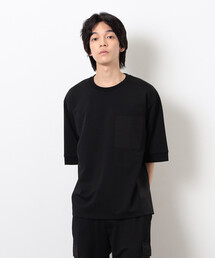 COMME CA ISM | スポーティージャージ コンビデザイン Ｔシャツ(Tシャツ/カットソー)