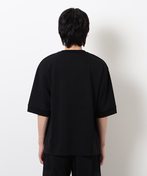 COMME CA ISM（コムサイズム）の「スポーティージャージ コンビデザイン Ｔシャツ（Tシャツ/カットソー・メンズ・ブラック/チャコール・M/L）」の11枚目の写真