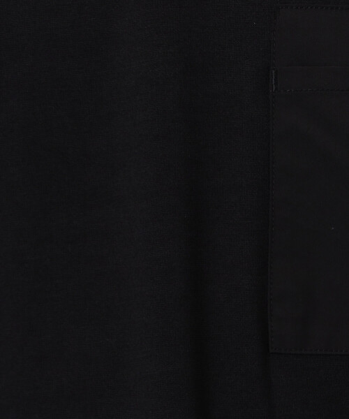 COMME CA ISM（コムサイズム）の「スポーティージャージ コンビデザイン Ｔシャツ（Tシャツ/カットソー・メンズ・ブラック/チャコール・M/L）」の16枚目の写真