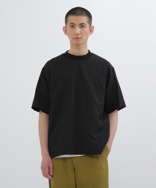 MARGARET HOWELL(マーガレットハウエル)の「DRY WOOL LINEN PLAINWEAVE(シャツ/ブラウス・メンズ・ブラック・LARGE/MEDIUM/SMALL)」の1枚目の写真