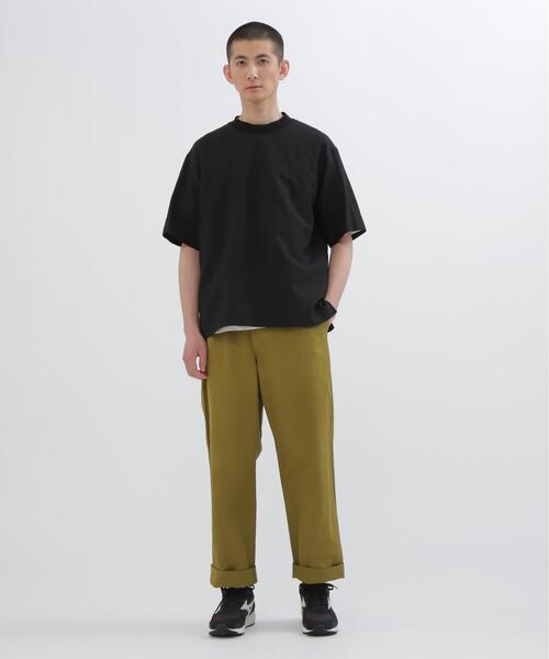 MARGARET HOWELL(マーガレットハウエル)の「DRY WOOL LINEN PLAINWEAVE(シャツ/ブラウス・メンズ・ブラック・LARGE/MEDIUM/SMALL)」の2枚目の写真