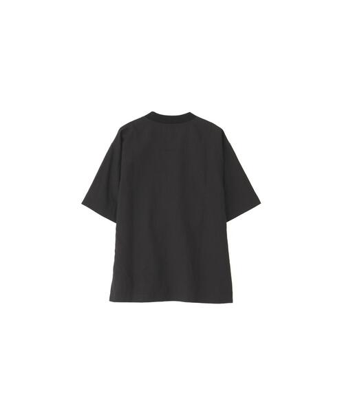 MARGARET HOWELL(マーガレットハウエル)の「DRY WOOL LINEN PLAINWEAVE(シャツ/ブラウス・メンズ・ブラック・LARGE/MEDIUM/SMALL)」の5枚目の写真