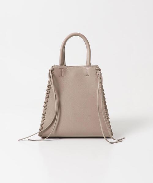 URBAN RESEARCH ROSSO WOMEN(アーバンリサーチ ロッソ)の「サイドジップミニトート(ショルダーバッグ・レディース・グレー系その他/ホワイト/ブラック・-)」の13枚目の写真