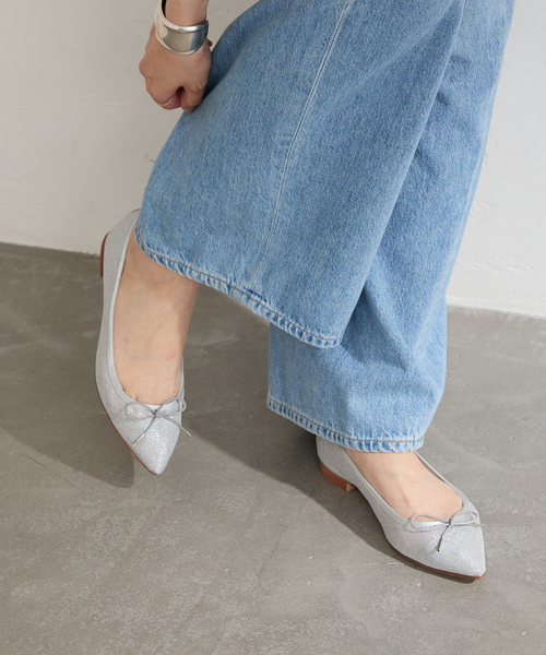 LE TALON ポインテッドギャザーネットバレエ LE TALON｜ポインテッドギャザーネットバレエ | Rakuten Fashion