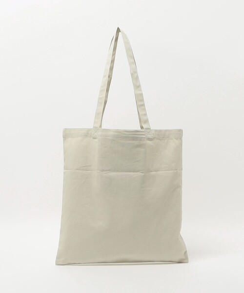 NICE WEATHER（ナイスウェザー）の「＜NICE WEATHER＞ロゴ トートバッグ（トートバッグ・メンズ・ナチュラル/ネイビー・FREE）」の5枚目の写真